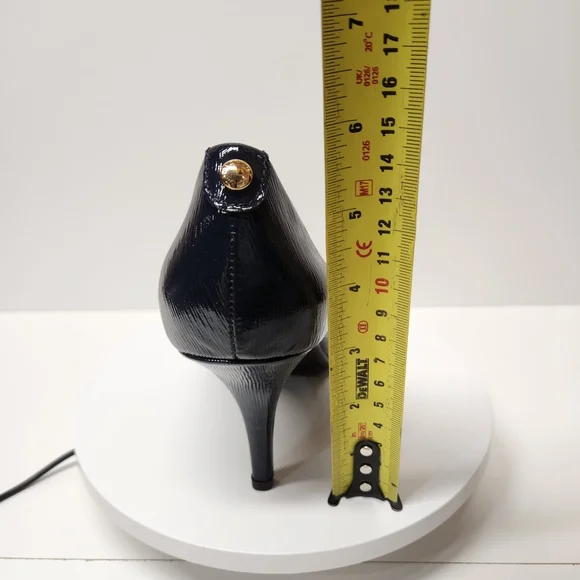 Michael kors flex mid pump Navy color patent Leather - Picture 3 of 11